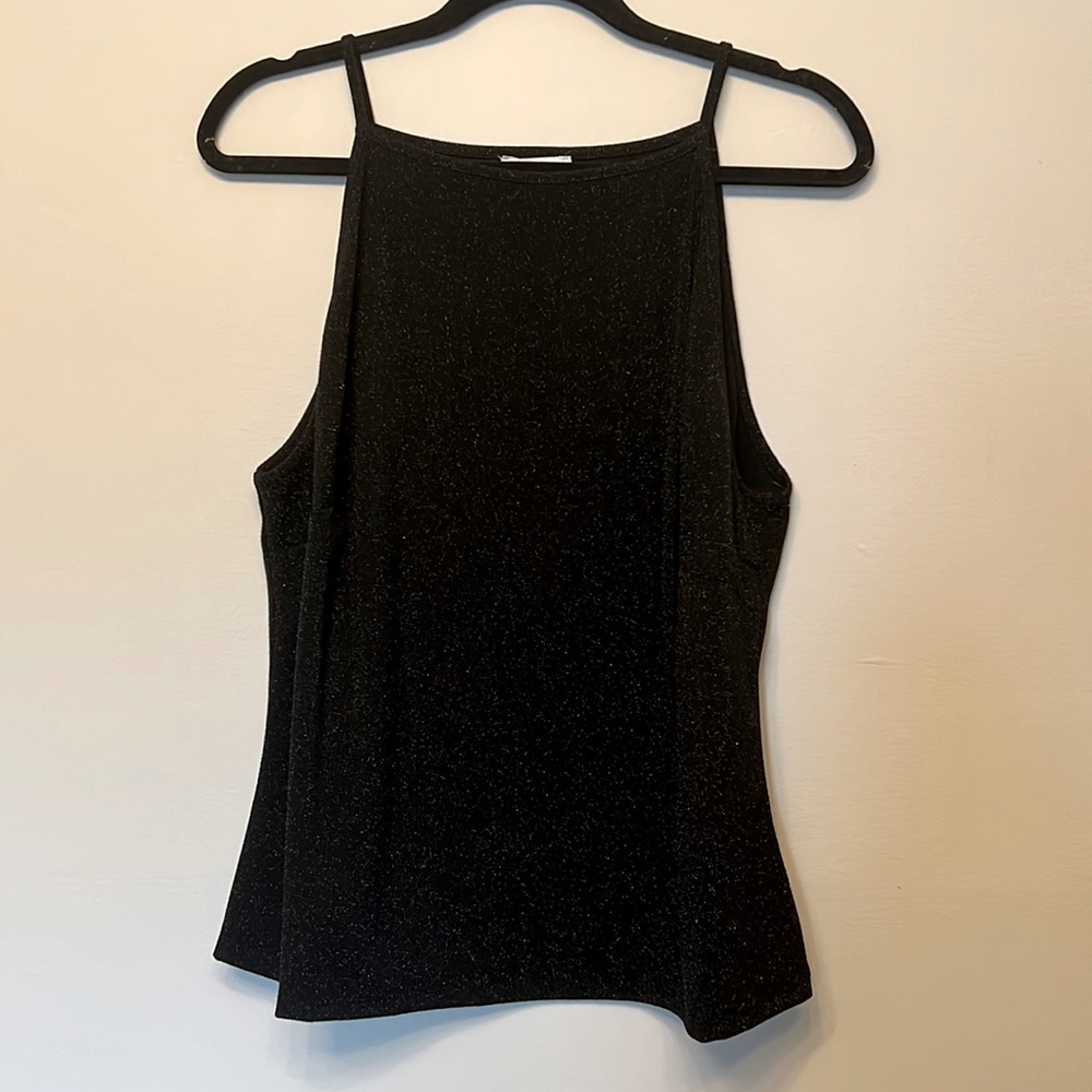 H&M • Black Sparkle Tank Top